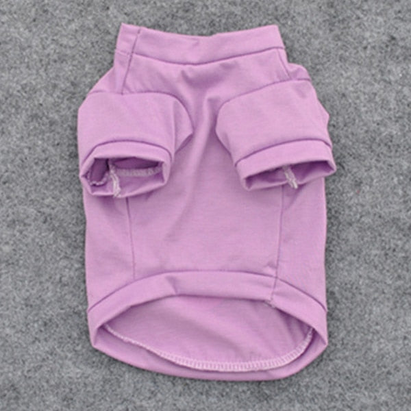 Camiseta de algodón con mensaje Divertido para Mascotas
