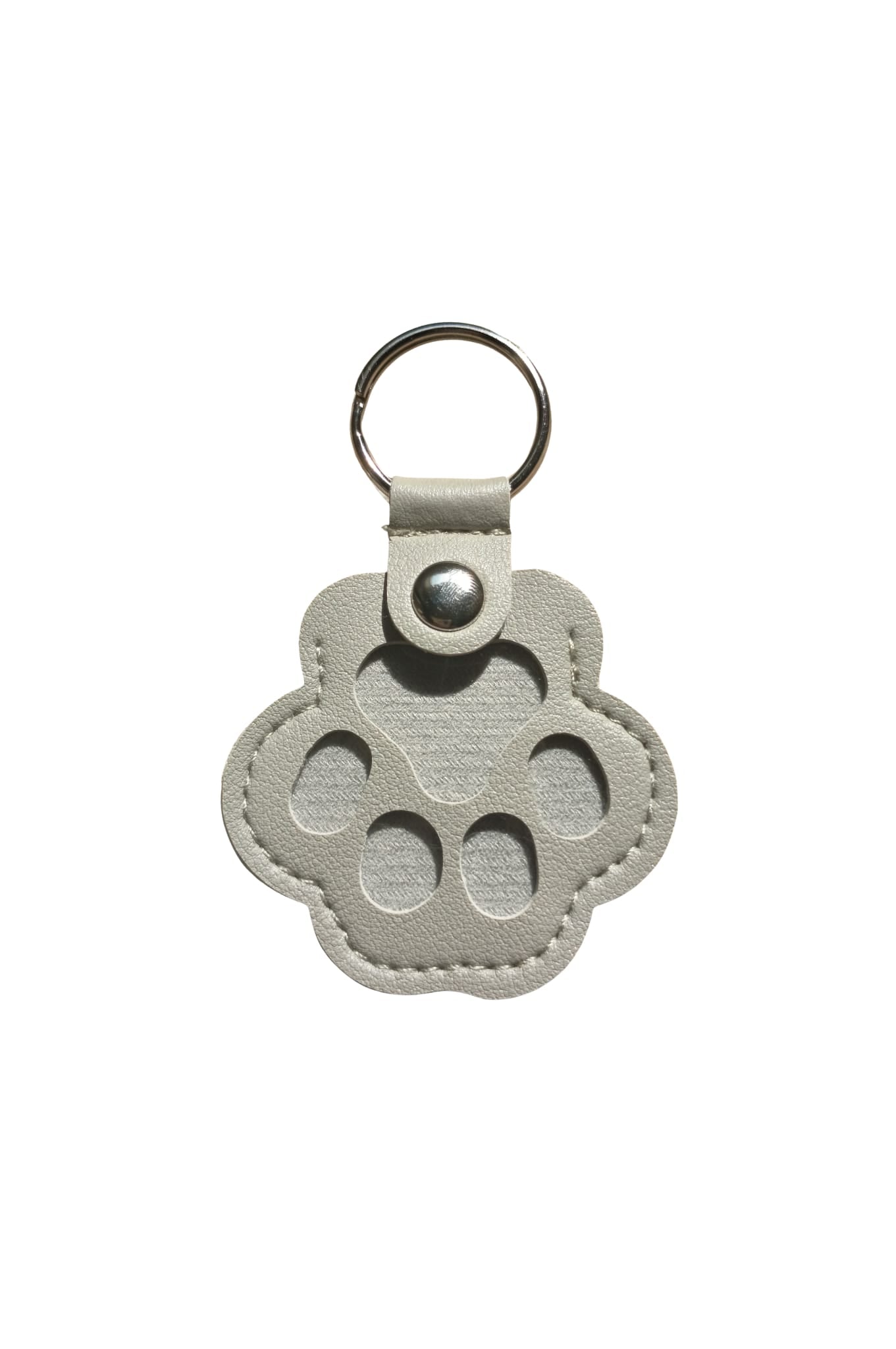 Llavero Huella para guardar un mechón de pelo de tu mascota. Un pedacito de él, siempre contigo